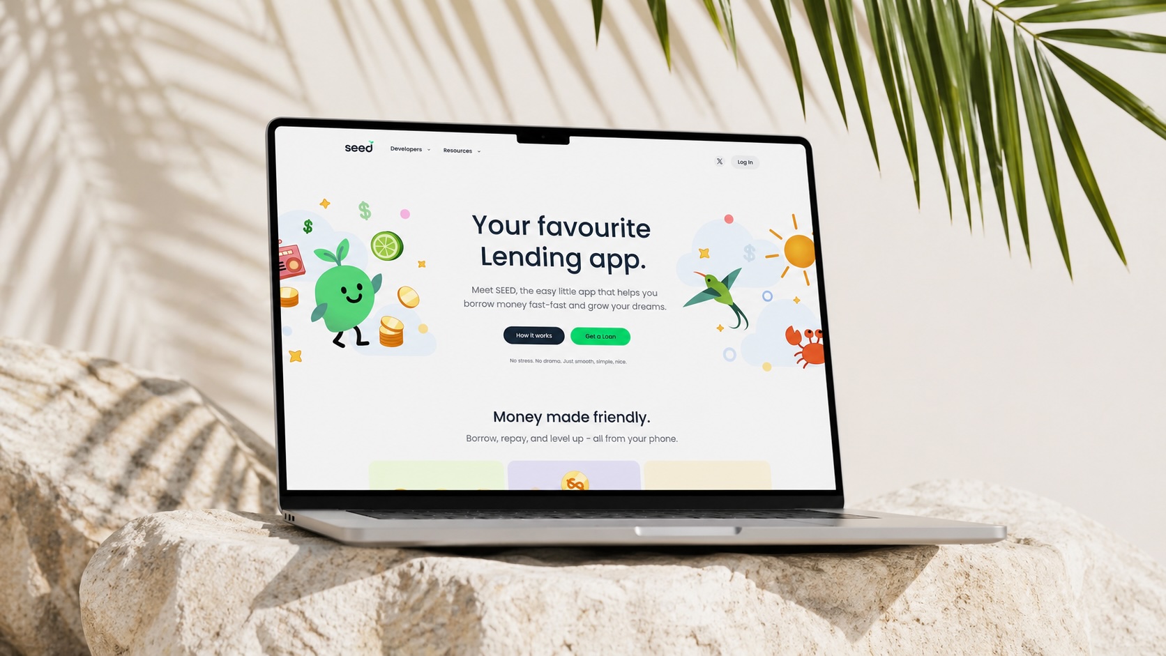 Seed Website preview